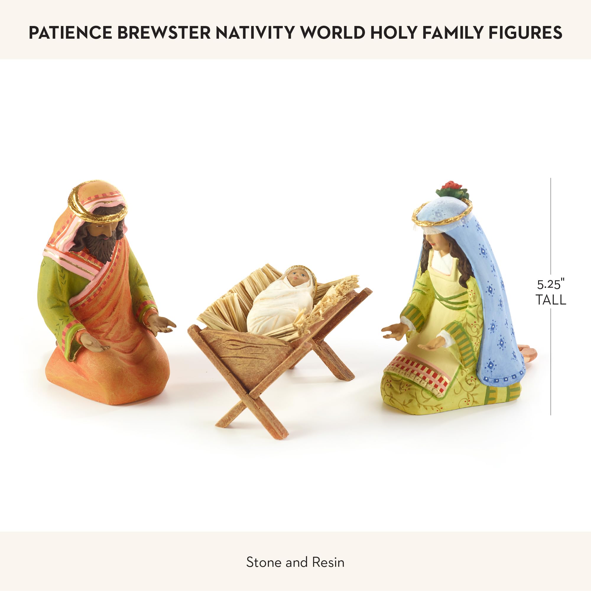 Amazon.com: MACKENZIE-CHILDS Patience Brewster Nativity Figurine